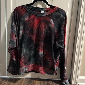 Peyton Jenson (Evereve) Tie Dye Lightweight Sweatshirt